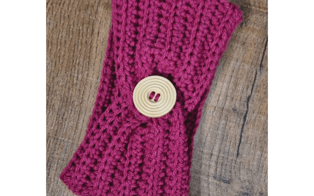 Berry Winter Head Warmer Pattern