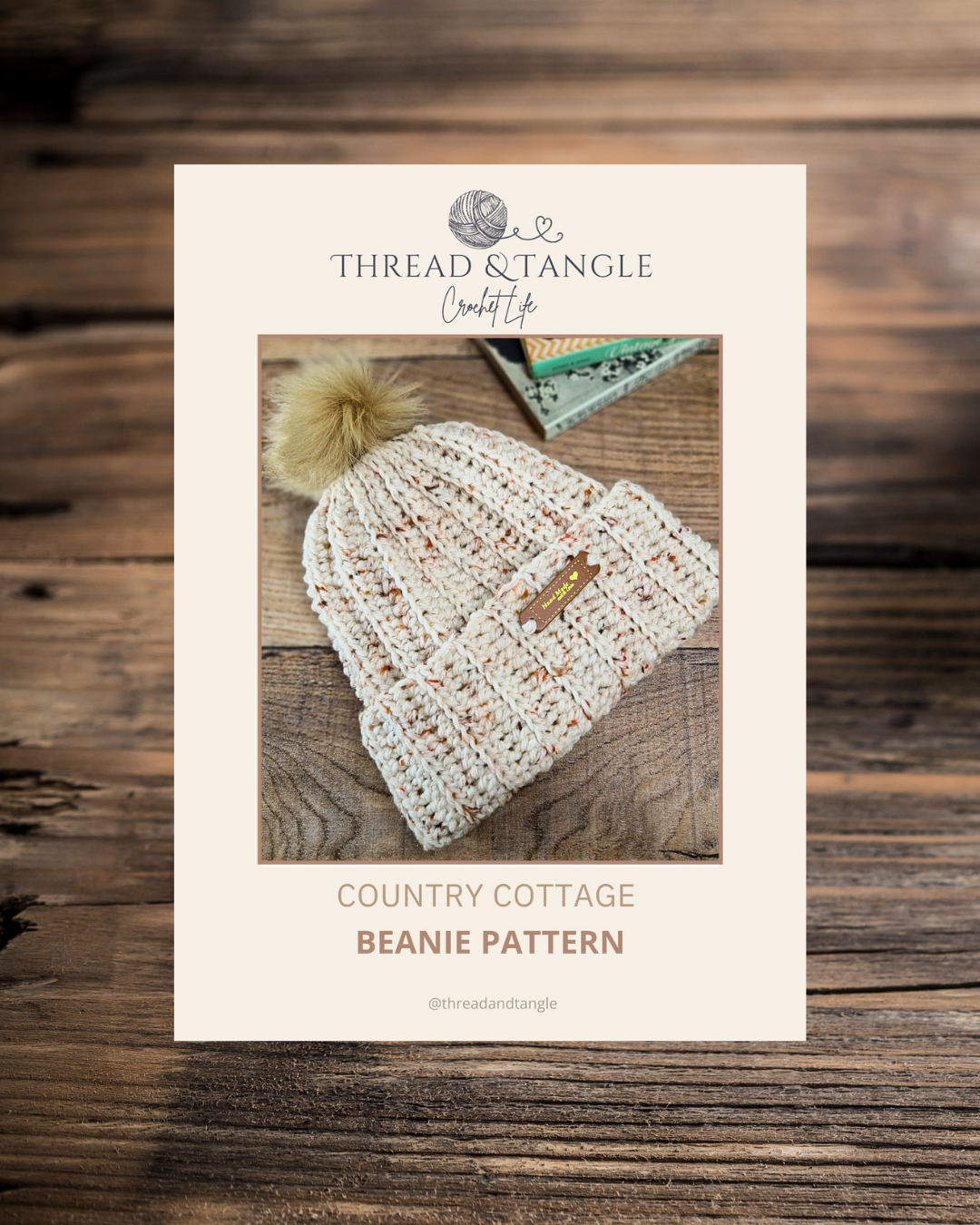 Free Country Cottage Beanie Pattern
